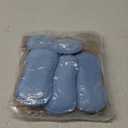 HOMEXCEL 4 Pack Multi-Purpose Scrub Sponges Kitchen, Dish Sponge, Non-Scratch Microfiber Sponge for Efficiently Cleaning Dishes, Pots, and Pans (Blue)