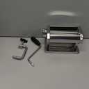 Pasta Maker - 7 Thickness Settings Pasta Roller & 2-in-1 Cutter, Stainless Steel Pasta Machine for Spaghetti, Fettuccine, Ravioli, Lasagna - Includes Hand Crank & Table Clamp