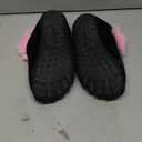 BARERUN Womens Moccasin Snow Boots Warm Winter Boots Ankle Boots for Women Outdoor Fur Lined Womens Shoes Slippers (7, Pink)