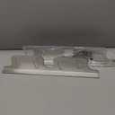 Stainless Steel Stove Gap Covers 13.8~27.5 Inch Retractable, Range Trim Kit Between Stove Top and Counter Heat Resistant & Easy to Clean Oven Gap Filler by BOGDA Silver (4 Counts)