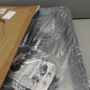 Stainless Steel Litter Box, Extra Large Litter Boxes for Big Cats, X-Large Metal Cat Litter Box with Lid, Anti-Urine Leakage XL Box with High Sides, Easy Clean, Non-Sticky, Scoop Included (Dark Grey)