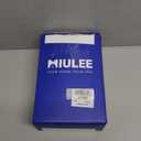 MIULEE Decorative Couch Pillow Covers Neutral Linen Fringe Throw Pillows Set of 4 Modern Rustic Cushions Boho Farmhouse Pillowcases for Bed Sofa Living Room Home Decor 20x20 Inch Beige/Brown/Blue