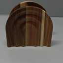 Wooden Napkin Holder for Table Modern Arch Design Paper Towel Decorative Stand Paper Towel Holder for Kitchen Counter Dining Table Farmhouse Boho Home Decor(Napkins)