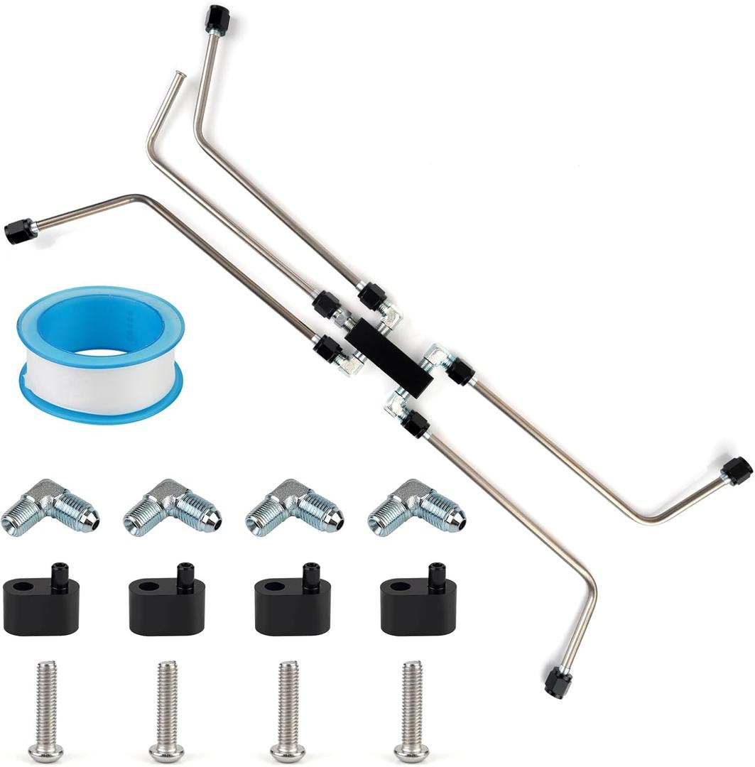 LS Coolant Crossover Steam Vent Kit Compatible with LS1 LS2 LS3 LS6 LS7 LS9 LSX Engines Complete Stainless Steel Universal Gen 3 Coolant Crossover Steam Tube Kit LS Coolant Crossover Steam Vent Kit Compatible with LS1 LS2 LS3 LS6 LS7 LS9 LSX Engines Complete Stainless Steel Universal Gen 3 Coolant Crossover Steam Tube Kit