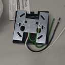 VANoopee H Track Floating Canopy Connector Black for Single Circuit H Type Rail, Cover Compatible With Halo System, LED Lighting Accessories Kit, Easy Install