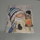 DSHFG Christmas Gnome Winter Pictures Bathroom Wall Art Decor Prints 8x10, Christmas Wall Decor for Home Bathroom Bedroom Living Room Kitchen, Set of 4, Unframed