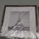 upsimples 12x12 Picture Frame, Display Pictures 8x8 with Mat or 12 x 12 Without, Wall Hanging Square Frames, Brown, 1 Pack