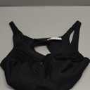 Glamorise Women's Full Figure Wirefree Minimizer Support Bra #1003 (38DD, Black)
