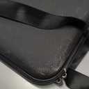 Fireproof Document Organizer with Lock,Hard-Shell Case Fireproof Document Box with Shoulder Strap,Portable File Organizer with 13 Pocket Accordion File Folder for Files Laptop Black (15.5" x 11.5" x 3", EVA)