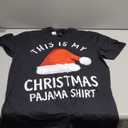This Is My Christmas Pajama Shirt Funny Christmas T Shirts T-Shirt, Men, Small, Black