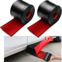 8.2ft*3.15in Side Skirts for Cars Universal,Universal Rubber Anti-Scratch Side Skirts Edge Guards.Protector for Sedans, Truck, SUV Before and After Bumper (2PCS 8.2ft*3.15in)