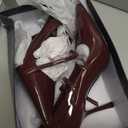 Nine West Women's Jinnie (Dark Red, 7 M)