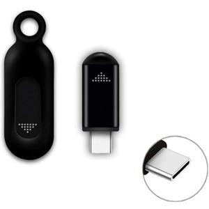 R09 Mini Smartphone IR Remote Controller Adapter for Android Smart Phone Mini Infrared Universal Control All in One Air Conditioner/TV/DVD/STB (Black-Type C)