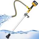 Brushless Cordless Stick Water Transfer Pump Compatible with Dewalt 20V Battery, 780GPH Cordless Water Pump Submersible Sump Pump Utility Pump for Pool Garden Pond(Tool Only)