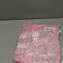 6 Pcs Iridescent Sequin Table Runner 12 x 72 Inch Mermaid Table Runner Glitter Sequin Sparkly Desk Cover for Wedding Birthday Party Ceremony Supplies Decor (Pink)