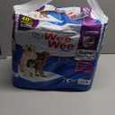 Four Paws Wee-Wee Super Absorbent Unscented Pee Pads for Dogs & Puppies with Insta-Rise Border, Leak-Proof Dog Housebreaking Potty Training Floor Protection, 24" x 24", 75 Count(White)