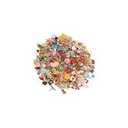 500Pcs Charms Kit for Jewelry Making - Cute Assorted Bangle Bracelet Charm, KC Gold Silver Metal for DIY Necklace Earring Bracelets and Crafting Supplies