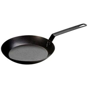 Lodge Pre-Seasoned Carbon Steel Skillet - Use in the Oven, on the Stove, on the Grill, or Over a Campfire - 10 Inch