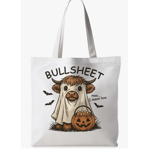 Halloween Tote Bag, Halloween Gifts for Women, Horror Tote Bag, Reusable Grocery Bags Shopping Bags