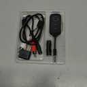 Premium Pro Bluetooth 5.4 Transmitter Receiver,Airplane Audio Adapter,Wireless Transmitter for TV/Travel Flight,Airline,Gym.Compatible with 2 AirPods/Headphones,Bluetooth Receiver for Car/Home Stereo (Black)