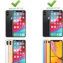 SunStory Compatible with iPhone Xs/X Case with HD Screen Protector, 3-Layer Heavy Duty Full-Body Cover,3 in 1 Hybrid Protective Case for iPhone Xs/X 5.8",Red