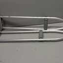 Medline Aluminum Crutches for Kids, Adults & Seniors, Walking Aid, 300 LB Weight Capacity,1 Pair, Fitting 5'2" - 5'10"