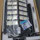 JOYEYE Solar Street Light 6800W, Solar Street Light Outdoor High Lumens, Solar Parking Lot Lights 7000K, Solar Lights Outdoor Motion Sensor Dusk to Dawn for Parking Lot, 2 Pack