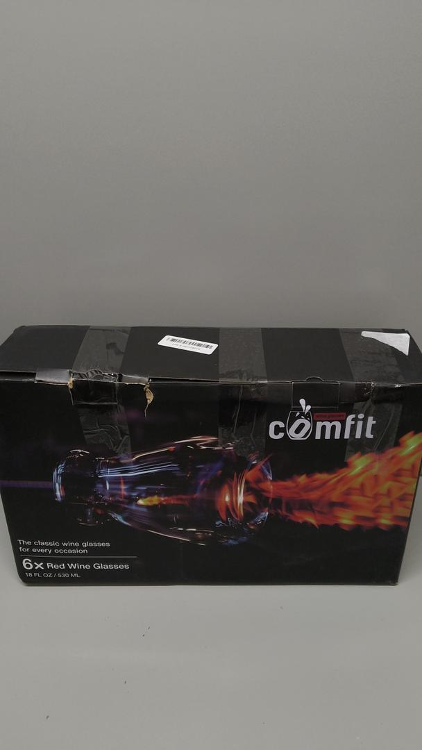 Comfit Red Wine Glasses Set of 6 