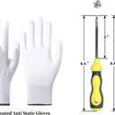 DC97-16782A Dryer Drum Roller Kit with DC97-16782A Dryer Roller DC93-00634A Idler Pulley 6602-001655 Dryer Belt DC61-01215B Tension Spring Replaces DC97-07523A DC97-07523B 2027851 for Dryers