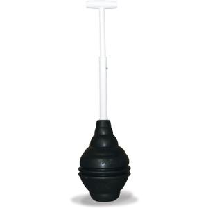 Korky BeehiveMAX Heavy Duty Toilet Plunger - Seals All Bowl Shapes Powerful Clog Removal