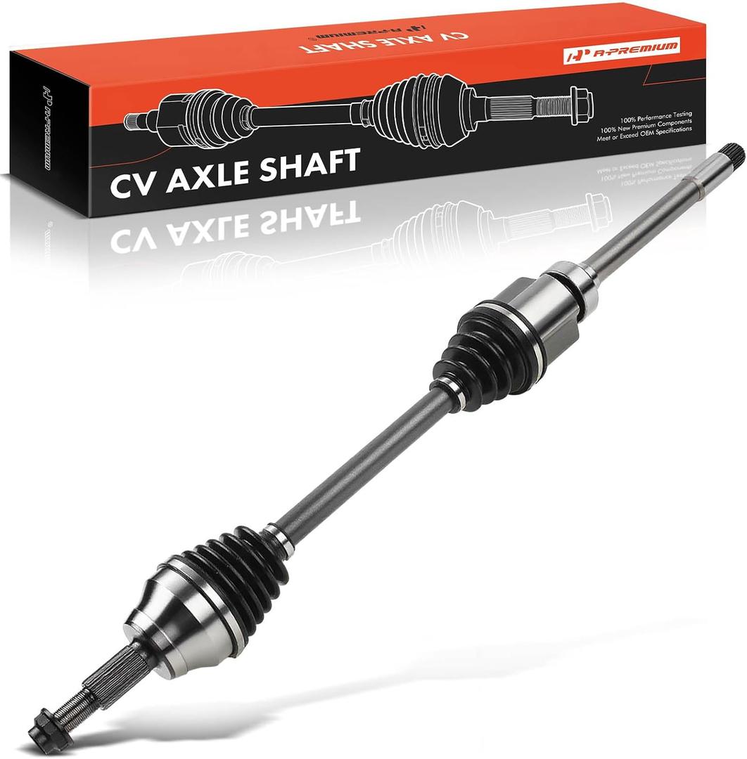 A-Premium CV Axle Shaft Assembly Compatible with Toyota Highlander 2014-2017 3.5L GAS AWD, Venza 2009-2015 AWD & Lexus RX350 2010-2014 AWD, Front Right Passenger Side, Replace# 434100T030, 434100T040