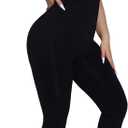 Shapewear Leggings for Women Tummy Control High Waisted Capri Body Shaper Butt Lift Thigh Slimmer (Small)