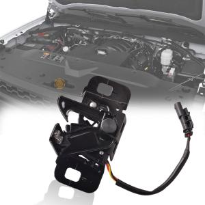 Front Hood Latch Assembly Compatible for 2019-2022 Chevrolet Silverado 1500, 2022 Chevrolet Silverado 1500 LTD, 2019-2022 GMC Sierra 1500 Hood Primary and Secondary Latch 84805445