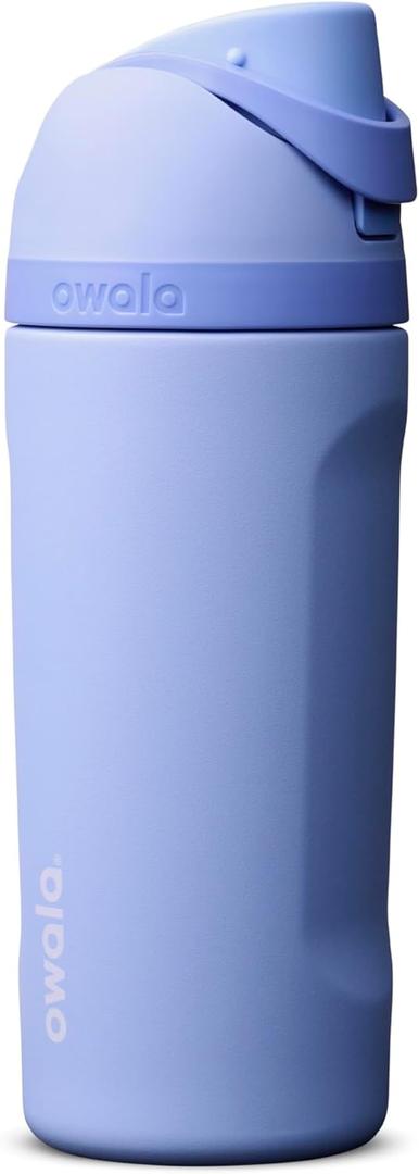 Owala FreeSip Insulated Stainless Steel Water Bottle with Straw, BPA-Free Sports Water Bottle, Great for Travel, 16 Oz, Out of the Blue