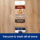 Tineco Floor ONE S5 Smart Cordless Wet Dry Vacuum Cleaner and Mop for Hard Floors, Digital Display, Long Run Time, Great for Sticky Messes and Pet Hair, Space-Saving Design, Blue