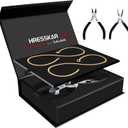 Permanent Bracelet Kit for Couples - DIY Matching Jewelry Set with Chains & Tools | Romantic Infinity Bracelets for Anniversaries, Weddings & Date Nights