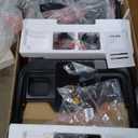 YUEJIQI Treadmill with 0-15% Auto Incline, 3.5HP Quiet Brushless Foldable Treadmills for Home, Small Space Portable Running Walking Machine, 300 Lbs Capacity with Bluetooth APP & Pulse Monitor (Black)