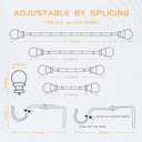 Curtain Rods for windows,1" Diameter Curtain Rod, 32-240" Standard Decorative Window Curtain Rod Set with Brackets for bathroom Kitchen Bedroom Window, Black