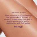 Flamingo Razors for Women, 1 Razor (Polished Chrome) Handle and 1 Razor Blade Refill