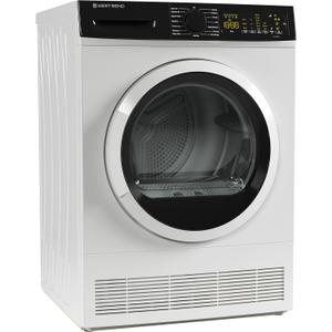 West Bend Clothes Dryer Compact Portable Front Loading for Laundry, Auto and Timed Dry Settings and Anti-Wrinkle, Perfect for Apartments, RV and More, 4-Cu.Ft, White