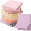 Mr. Pen- Sticky Notes, 3x3, 12 Pads, 600 Sheets, Colorful Sticky Notes 3x3, Sunset Sorbet, Stocky Notes for Bible Journaling