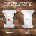 Huggies Size 8 Diapers, Little Movers Baby Diapers, Size 8 (46+ lbs), 62 Count