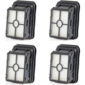 4 Pack 1866 Replacement Filters Compatible with Bissell Crosswave 1785 3888A 2551 & Crosswave Pet Pro 2306 & 2554 2596 CrossWave Cordless Max & Crosswave HydroSteam 35151 3518 Wet Dry Vacuum Cleaner