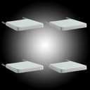 Chair Cushion for Dining Chairs with Ties 4 Pack Non Slip Memory Foam Kitchen Room Chair Pads 17x16 Inch, Beige