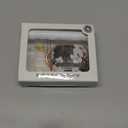 Inesore with Safety Lock for AirPods 4 Case,Clear Floral Cute AirPod 4th Generation Case for Women Girly with Cleaner Kit and Keychain-Black+Gold Black Gold Flower