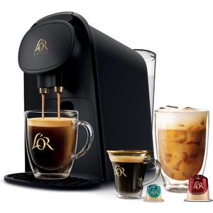 L'OR Barista System Coffee and Espresso Machine Combo by Philips, Matte Black