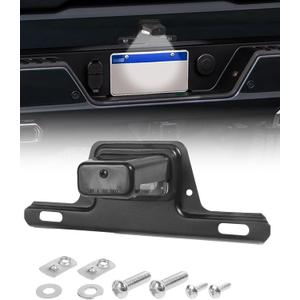 License Plate Light,License Plate Holder,Car Accessories 12V LED License Plate Light,License Tag Light License Plate Bracket with Light,Tail Light Assemblies for Trailer,Truck,RV,Boat,UTV,ATV