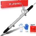 PHOBOOS Hydraulic Power Steering Rack and Pinion Assembly without sensor, Compatible with Mercedes-Benz GL320 GL350, GL450, GL550, ML320, ML350, ML450, ML500, 2007-2009, New Unit, Ref. 26-4022