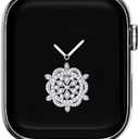 Kolgios  Cool Women Chain Smartwatch Bands Compatible for Apple Watch Bands Series 10/9/8/7/6/SE/5/4 Stylish Replacement Watch Strap for Iwatch 10/9/8 Bracelet Gift To Her (sliver), Size: 38/40/41mm
