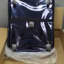 BALEINE Reusable Grocery Bags on Wheels, Rolling Tote Bag, Shopping Trolley, Large Backpack Shopping Carts for Groceries (Small, Navy)